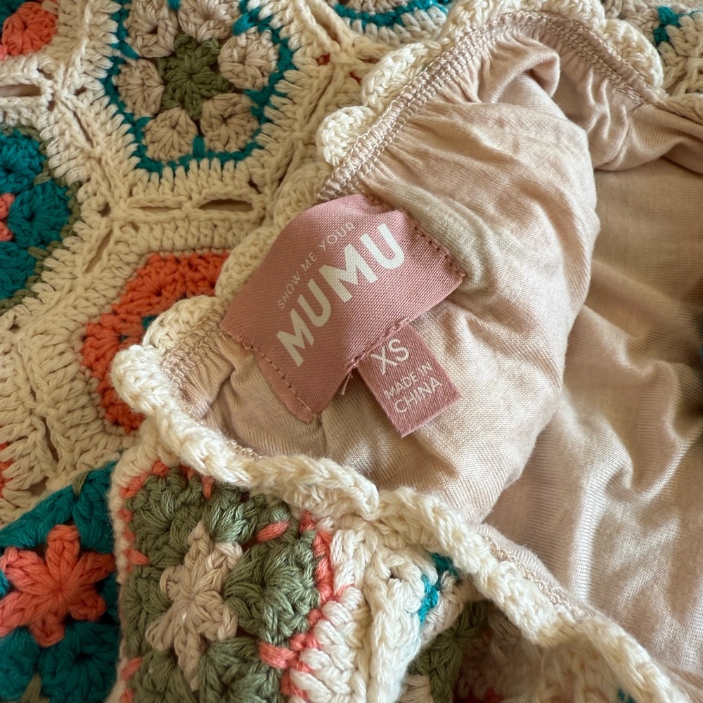 Show Me Your MuMu Multicolor Crochet Dress - Picture 9 of 9